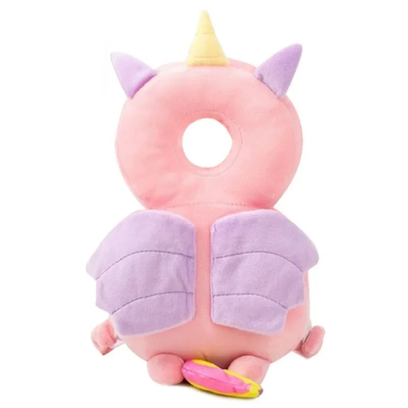 Toddler Baby Head Protector Safety Pad Cushion Back Prevent Injured Cartoon Security Pillows Breathable Anti-Drop Pillow 1-3T