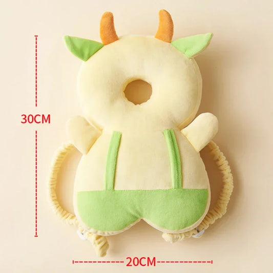 Toddler Baby Head Protector Safety Pad Cushion Back Prevent Injured Cartoon Security Pillows Breathable Anti-Drop Pillow 1-3T